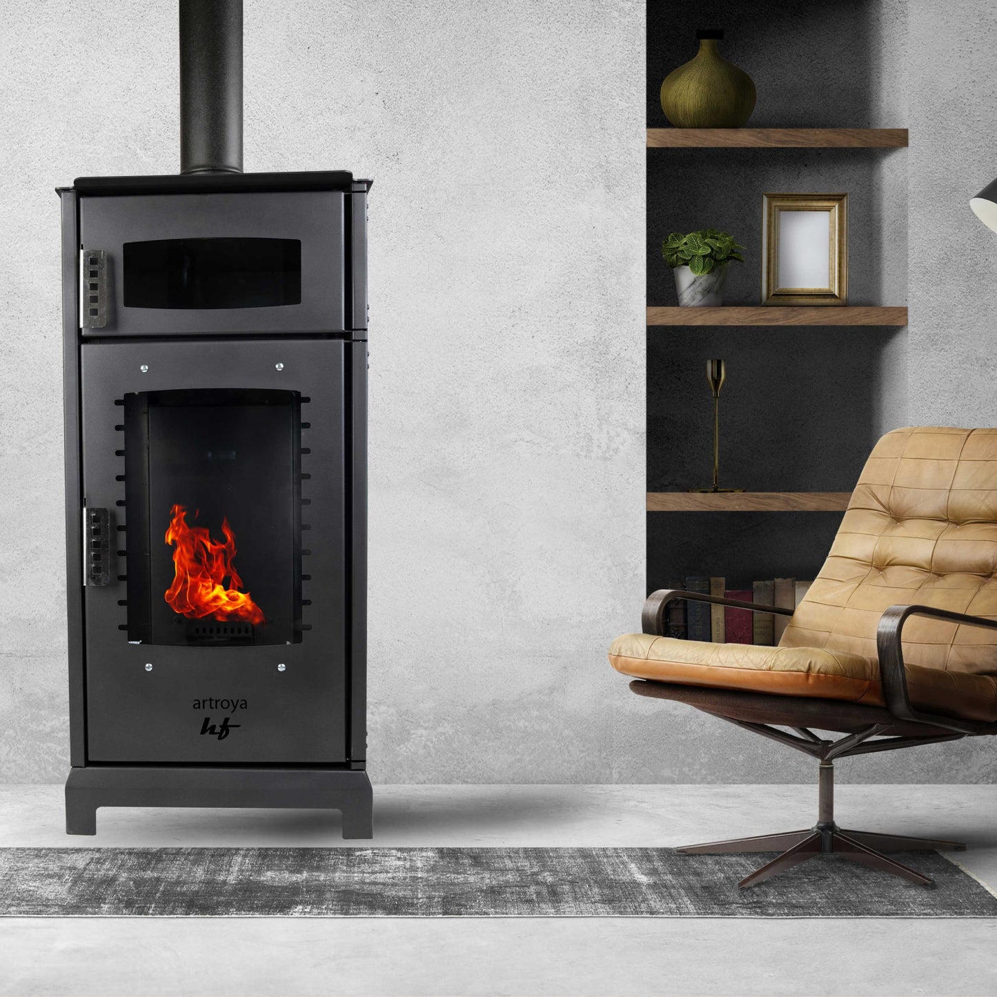 Artroya HF HomeFlame Pelet Sobası